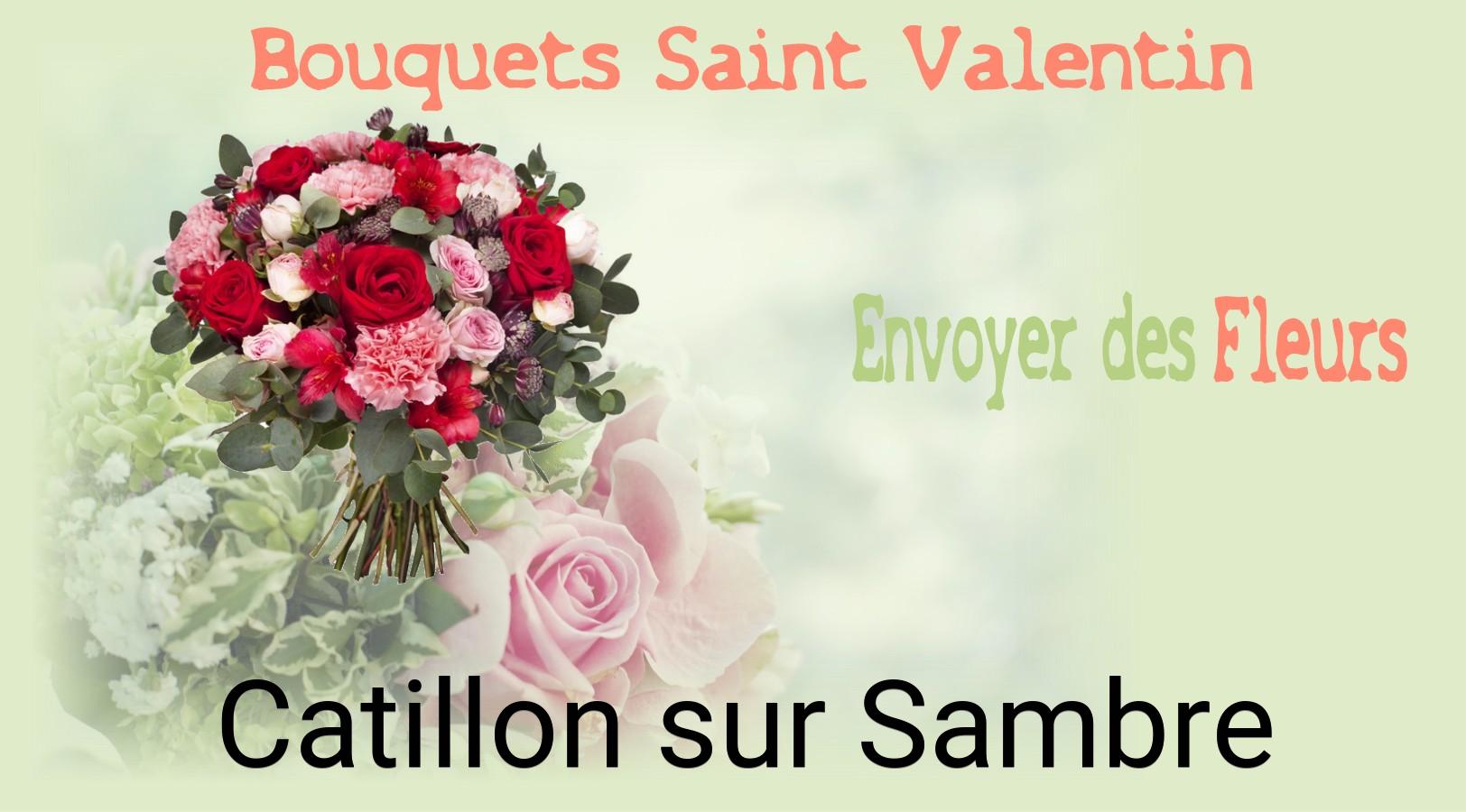 Roses de Saint-Valentin livrées à Catillon-sur-Sambre